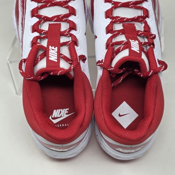 Nike Alpha Huarache Elite 4 Low Men's Size 8.5 Baseball Cleats FD2745-109 New - Picture 10 of 10